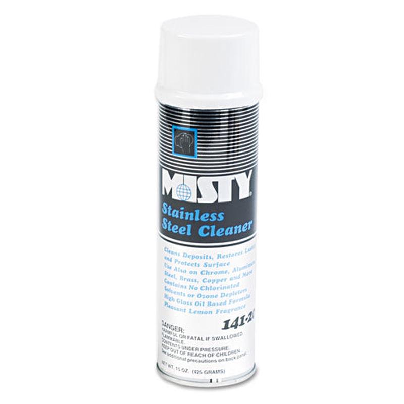 Stainless Steel Cleaner And Polish, 15 Oz Aerosol