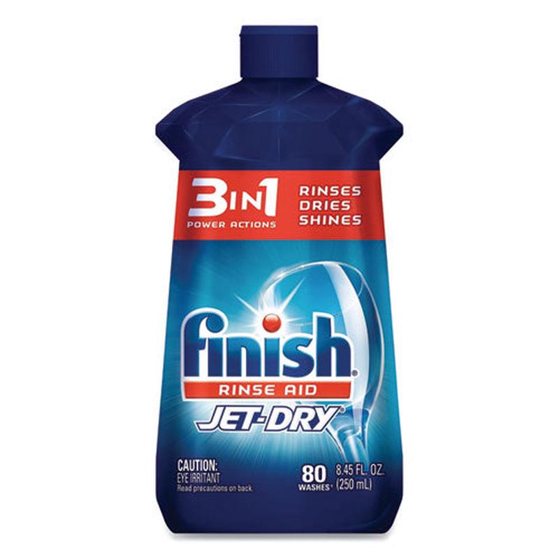 Jet-dry Rinse Agent, 8.45oz Bottle, 8-carton