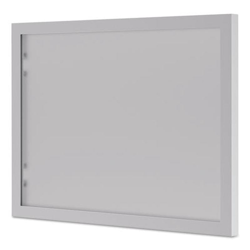Bl Series Hutch Doors, Glass, 13.25w X 17.38h, Silver-frosted