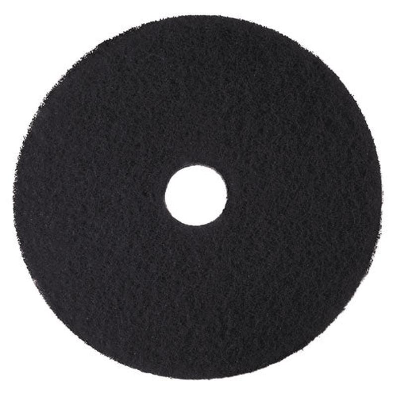Low-speed High Productivity Floor Pads 7300, 21" Diameter, Black, 5-carton