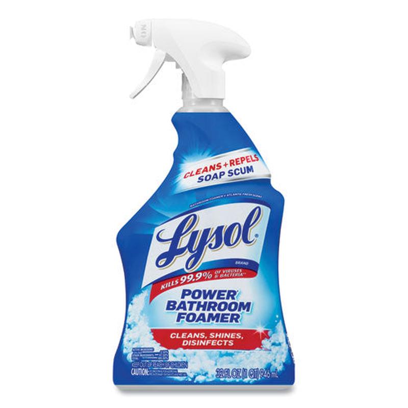 Disinfectant Bathroom Cleaners, Liquid, Island Breeze, 32 Oz Spray Bottle