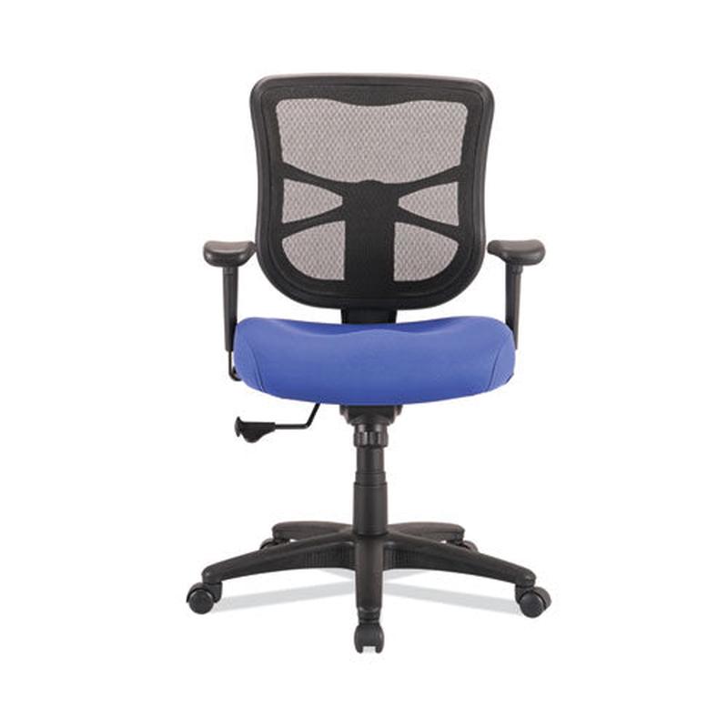 Alera Elusion Series Mesh Mid-back Swivel-tilt Chair, Supports Up To 275 Lb, 17.9" To 21.8" Seat Height, Navy Seat