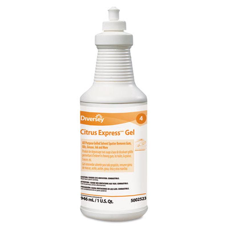 Citrus Express Gel Spotter, Citrus Scent, 32 Oz Squeeze Bottle, 6-carton