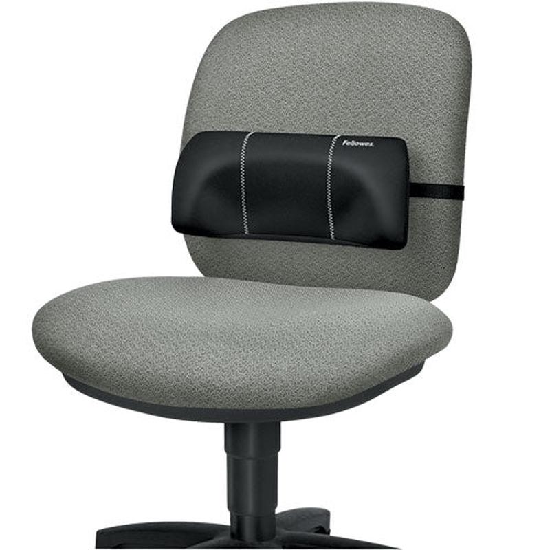 Lumbar Back Support, 12w X 3.13d X 5.19h, Black