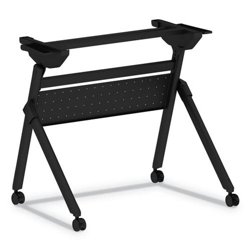 Flip And Nest Table Base, 32 1-4w X 23 5-8d X 28 1-2h, Black