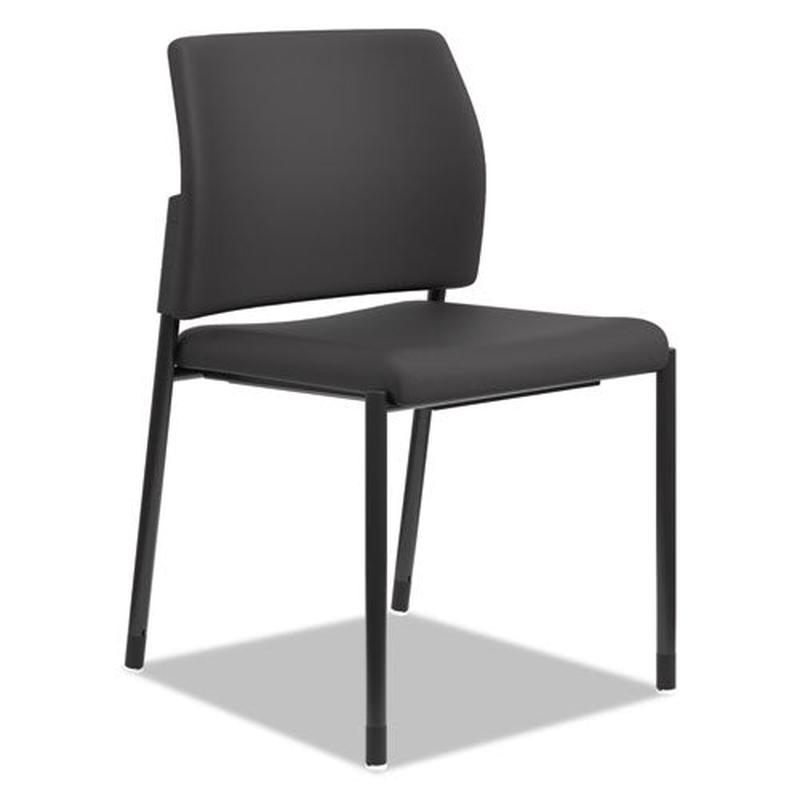 Accommodate Series Guest Chair, 23.25" X 22.25" X 32", Black, 2-carton